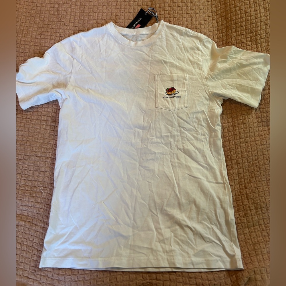 NWT Vineyard Vines BOYS SS GRAPHIC PKT TEE LOBSTER ROLL WHALE size 18